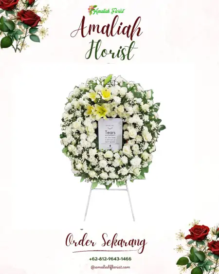 Krans Bunga Duka Mandioli Utara