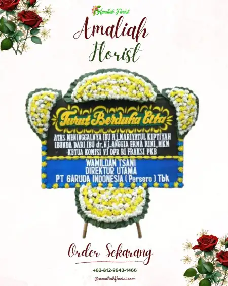 Papan Bunga Duka Mandioli Utara